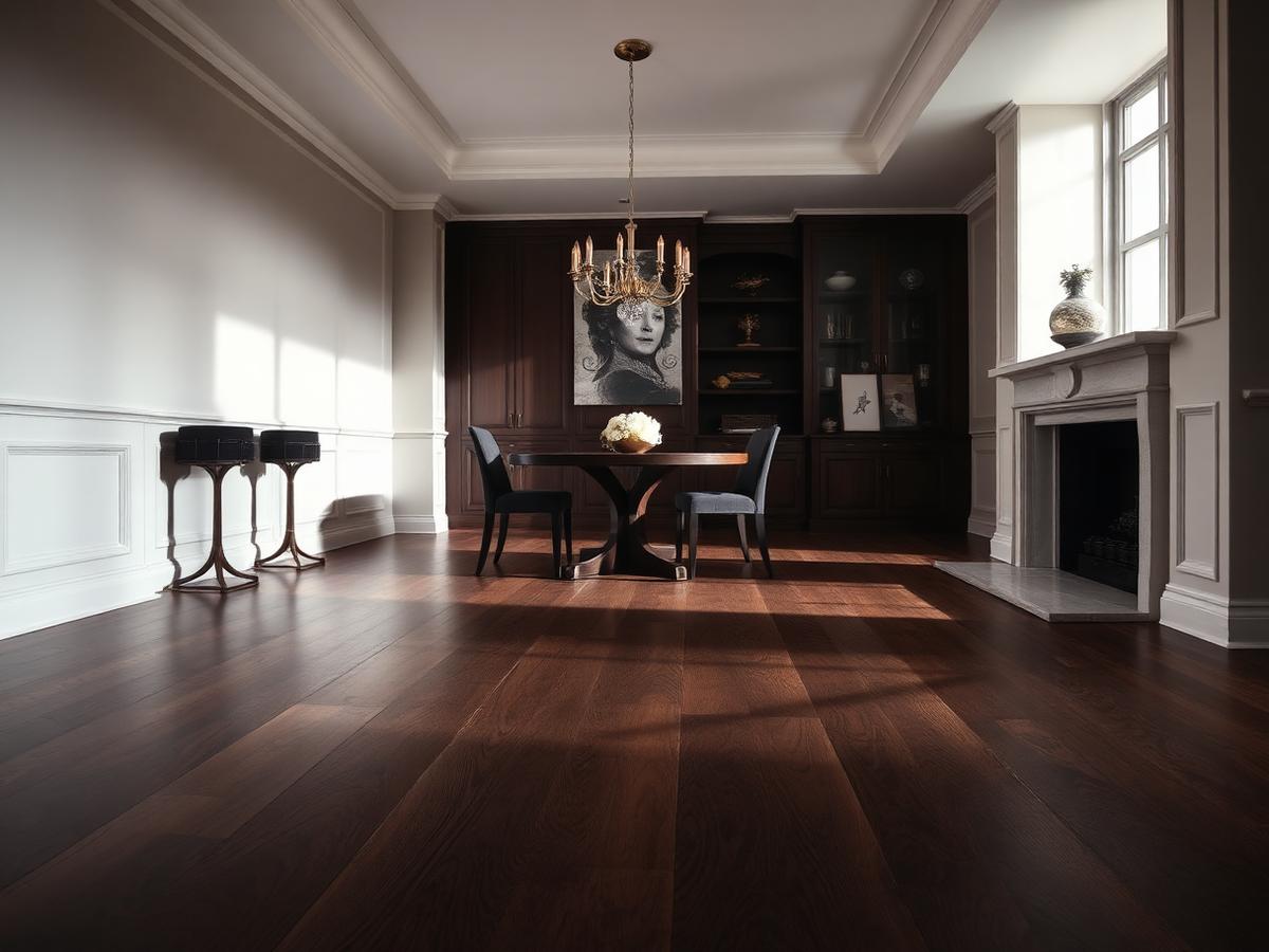 Hardwood flooring installation