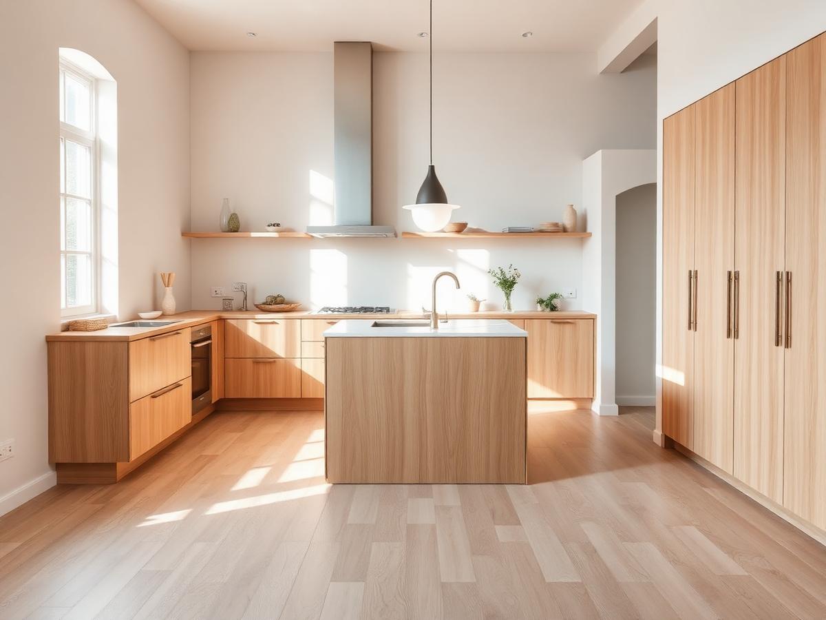 Laminate flooring installation